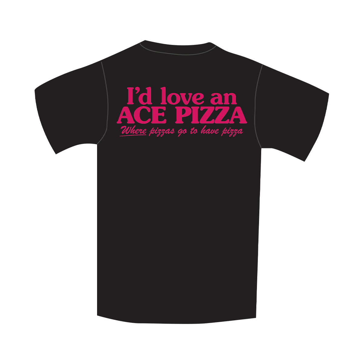 Ace Pizza Short Sleeve T-Shirt